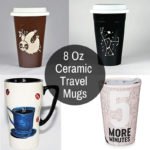 8 Ounce Porcelain To Go Tumblers