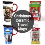 X-Mas Porcelain Travel Tumblers